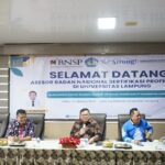 LP3M Gelar Visitasi Relisensi LSP P1 Unila