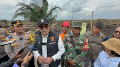 Dirreskrimsus Polda Jambi Turun Langsung Ke TKP Karhutla di Betara, Pastikan Upaya Pemadaman dan Pendinginan Maksimal