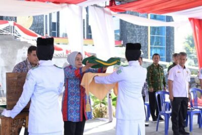 Pimpin Gladi Bersih Upacara HUT RI Ke-79 Di Balaikota, Pj Wali Kota Jambi : “Alhamdulillah sudah berjalan sesuai rencana”