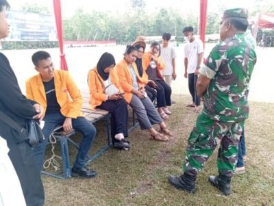 Satgas TMMD ke-121 Kodim 0415/Jambi Berikan Penyuluhan Wawasan Kebangsaan kepada Mahasiswa UNJA