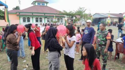 Babinsa Koramil 415-10/Jambi Selatan Motivasi Peserta Lomba HUT RI Ke-79