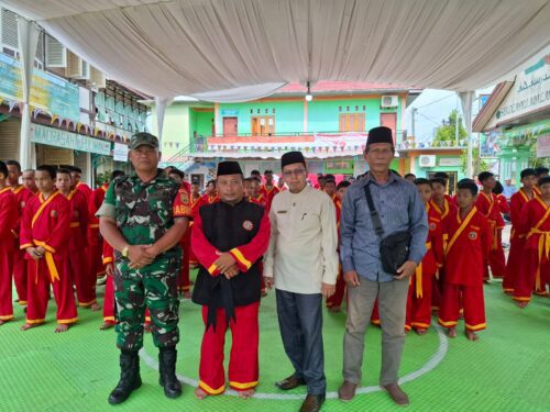 Babinsa Ulu Gedong Hadiri Nurul Iman Championship Tapak Suci Ponpes se-Provinsi Jambi