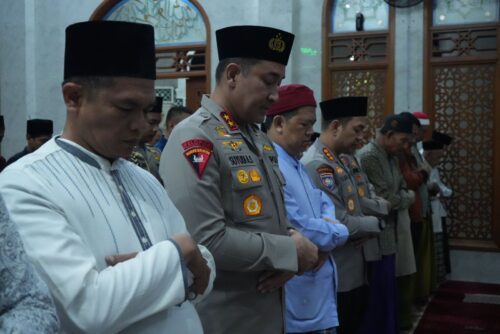 Kapolda Banten Laksanakan Safari Sholat Subuh Berjamaah Keliling (Suling)