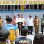 Pj. Gubernur Dampingi Presiden, Resmikan Pasar Pasir Gintung Bandar Lampung