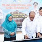 Kunker di Tubaba, Pj Gubernur Lampung Resmikan Pencanangan 7 Kampung Pancasila