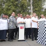 Pj. Gubernur Dampingi Mendag Lepas Ekspor Olahan Kelapa PT. Sari Segar Husada, Lamsel