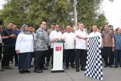Pj. Gubernur Dampingi Mendag Lepas Ekspor Olahan Kelapa PT. Sari Segar Husada, Lamsel