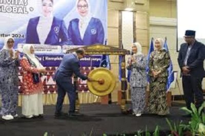 Pj. Gubernur Lampung Buka Rapat Kerja Daerah III DPD IWAPI Provinsi Lampung