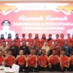 Pj. Gubernur Lampung Gelar Ramah Tamah Bersama Paskibraka