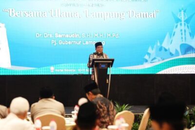Pj. Gubernur Samsudin Ajak Seluruh Stakeholder Wujudkan Pilkada Damai di Provinsi Lampung