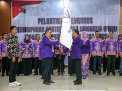 Pj. Gubernur Samsudin Saksikan Pelantikan Pengurus Lampung Periode 2024 – 2028