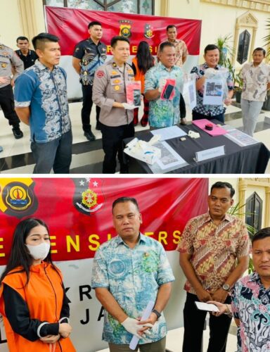 Buat Biaya Hidup, Wanita Cantik di Jambi Promosikan Judi Online Ditangkap Tim Cyber Polda Jambi