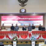 Sekdaprov Fahrizal dan Jajaran Forkopimda Hadiri Rapat Paripurna Penyampaian 6 Raperda Usulan Inisiatif DPRD