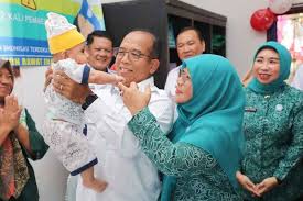Pj. Gubernur Samsudin Tinjau Penanggulangan Stunting di Kampung Keagungan Rahayu Tiuh Toho, Tuba
