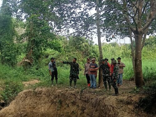 Dandim 0415/Jambi bersama Danrem 042/Gapu Turun Langsung Atasi Karhutlah di Rantau Panjang