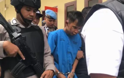 Indra Septiarman, tersangka pemerkosaan dan pembunuhan Nia Kurnia Sari, gadis penjual gorengan. Foto: Dok. Irwanda