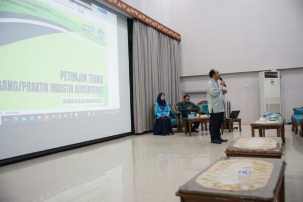 LP3M Gelar Pembekalan Peserta Magang Bersertifikat Unila