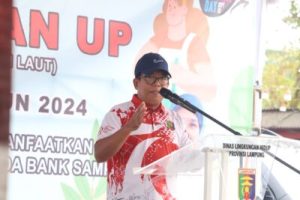 Pj Gubernur Lampung Samsudin: Ini merupakan bagian dalam merubah gaya hidup yang peduli pada lingkungan