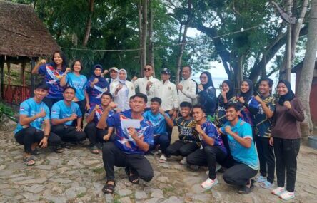 Pj. Gubernur Samsudin dan Ibu Maidawati Kobarkan Semangat Atlet Korfball Lampung di PON XXI Aceh-Sumut