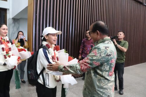 Pj. Gubernur Lampung Gelar Silaturahmi dengan LAN RI dan Atlet Peraih Medali PON XXI, Dorong Sinergi dan Prestasi