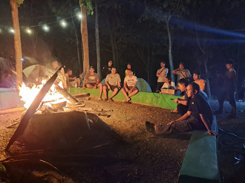 Menjaga Keguyuban, SKIn Chapter Bandar Lampung Gelar Kopdar Bulanan dengan Camping SKIn Family