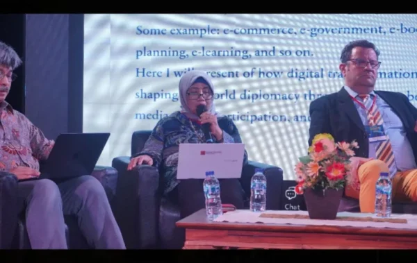 Delegasi Fisip Universitas Lampung Berpartisipasi Dalam Seminar Internasional “Digital Transformation Perspective From North To Global South”