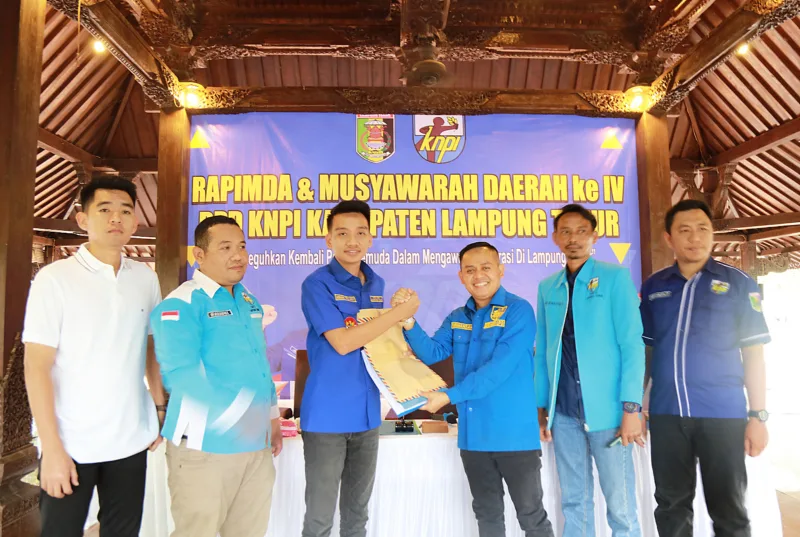DPD KNPI Lampung Timur Menggelar Rapimda dan Musda IV Tahun 2024