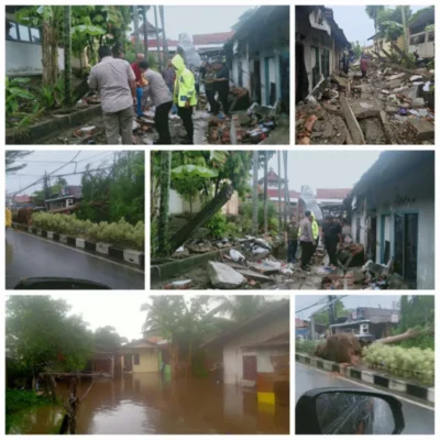 Pagar SMKN 1 Kota Jambi Ambruk Telan 3 Korban jiwa