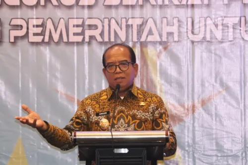 Pj. Gubernur Lampung Buka Rakerda II FSP RTMM SPSI 2024
