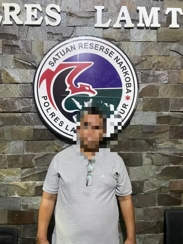 Konsumsi Sabu, Seorang Warga Lamtim Digelandang Polisi