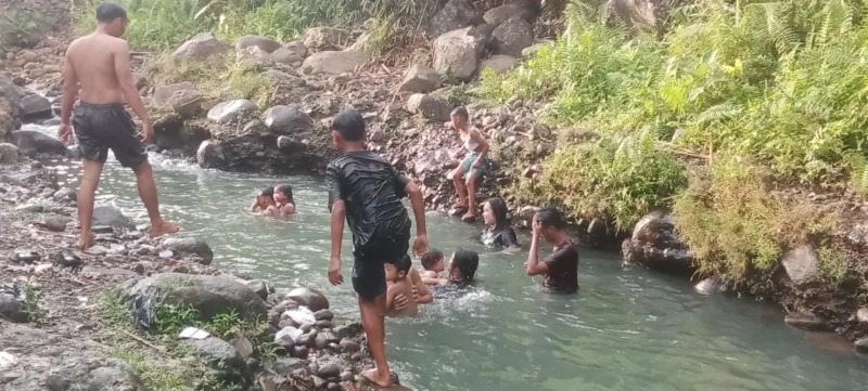 Air Sungai Yang Masih Alami di Pinggiran Kota Bandar Lampung