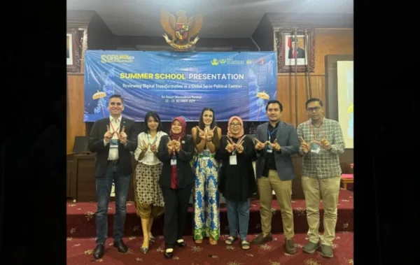 Delegasi Fisip Unila Berpartisipasi Dalam Internasional Joint Summer School: Reviewing Digital Transformation In A Global Socio.Political Context