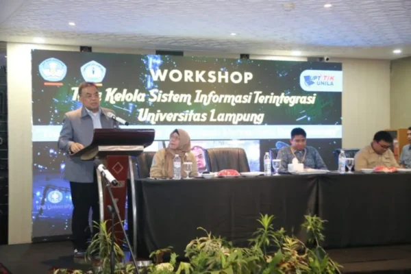 Unila Gelar Workshop Transformasi Digital Wujudkan Satu Data University