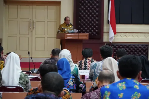 Penjabat Gubernur Lampung Buka Kegiatan Sinkronisasi Arah Kebijakan Nasional dan Daerah untuk Penyusunan APBD 2025