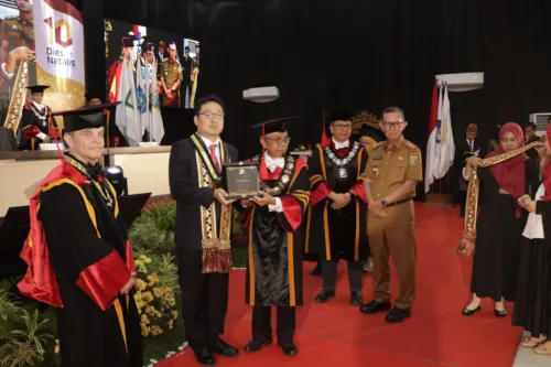 Sekdaprov Hadiri Dies Natalis ITERA ke-10, Tekankan Pentingnya Inovasi untuk Kesejahteraan Masyarakat