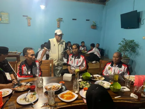 Pj. Gubernur Samsudin Gelar Ramah Tamah dengan Kontingen Peparnas Lampung