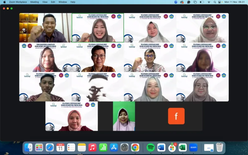 FKIP Unila Gelar Sertifikasi Kompetensi Skema Desainer Multimedia Muda 11 November 2024