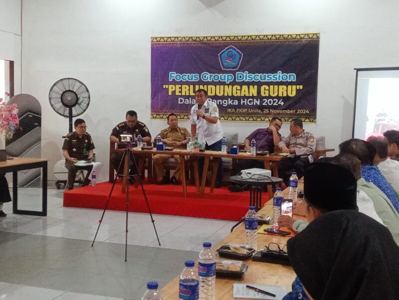 Diskusi IKA FKIP Unila Hasilkan Maklumat Perlindungan Guru