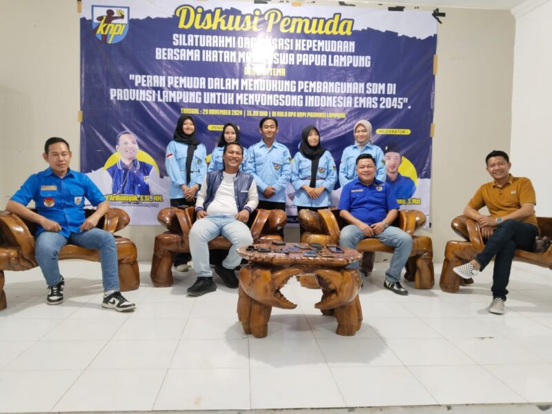 DPD KNPI Provinsi Lampung Beri Ucapan Selamat Kepada Mirza-Jihan