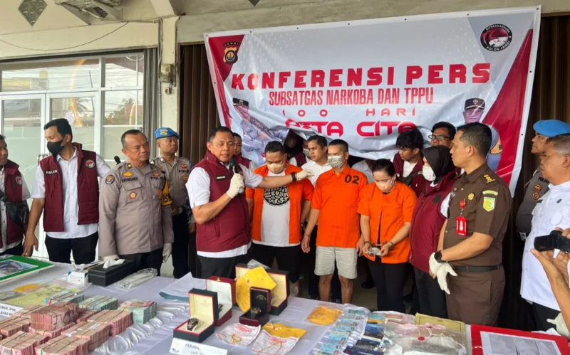 Ditresnarkoba Polda Jambi Sita Aset Senilai Rp 12,7 Miliar Hasil Penjualan Narkoba