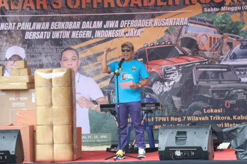 Pj. Sekdaprov Lampung Fredy Tutup Mabar Offroader Nusantara III