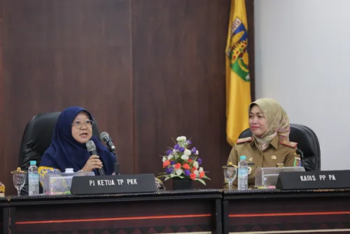 Ibu Maidawati Retnoningsih Samsudin Pimpin Rapat Persiapan Peringatan Hari Ibu ke-96 Provinsi Lampung Tahun 2024
