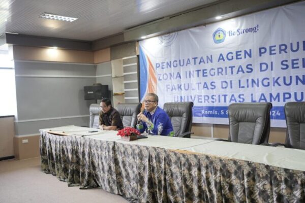 Tim RBZI Selenggarakan Penguatan Agen Perubahan di Lingkungan Unila