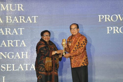 Pj. Gubernur Samsudin Raih Penghargaan Provinsi Sangat Inovatif