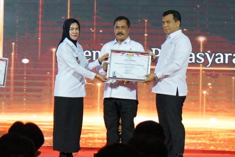 Tiga UPT Kemenkumham Jambi Raih Predikat WBK