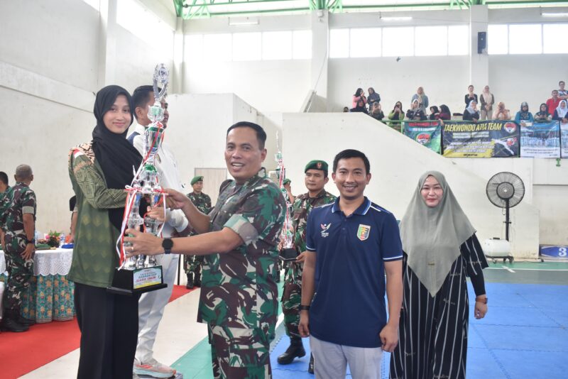 Kasrem 043/Gatam Tutup Liga Pelajar Taekwondo Danrem Cup 2024