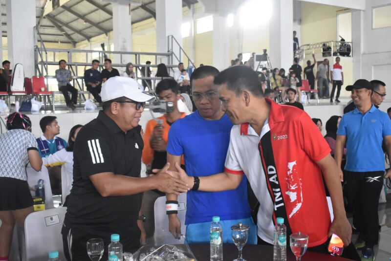 Hadiri Pembukaan Lampung Entertennis Tahun 2024, Danrem 043/Gatam Berikan Apresiasi Atas Perhatian Perkembangan Olahraga Di Kalangan Masyarakat