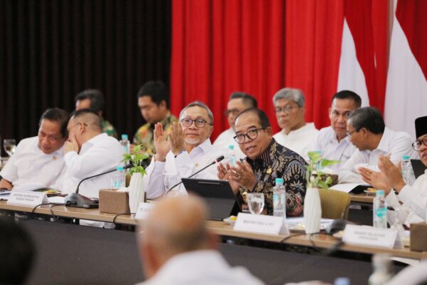 Pj. Gubernur Samsudin Ikuti Rakor Swasembada Pangan Nasional