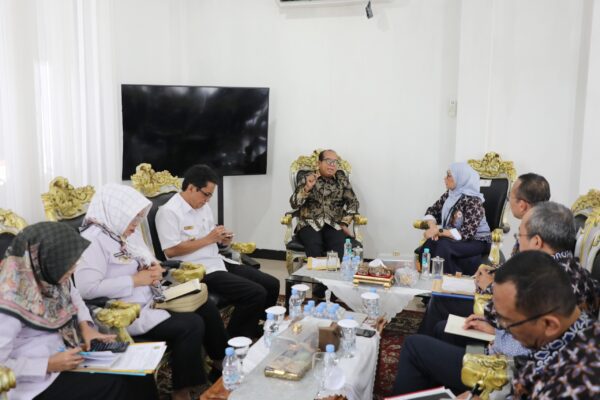 Pj. Gubernur Samsudin Terima Kunjungan Kerja BPKP Provinsi Lampung