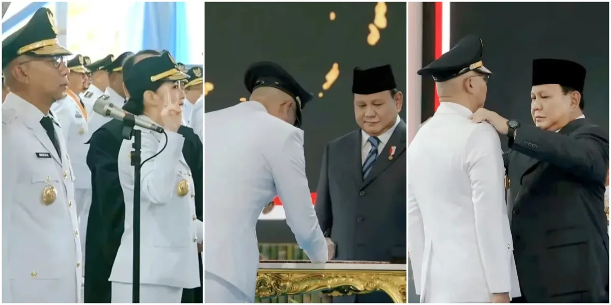 Rahmad Mirzani Djausal dan Jihan Nurlela Resmi Ditetapkan Sebagai Gubernur dan Wakil Gubernur Lampung